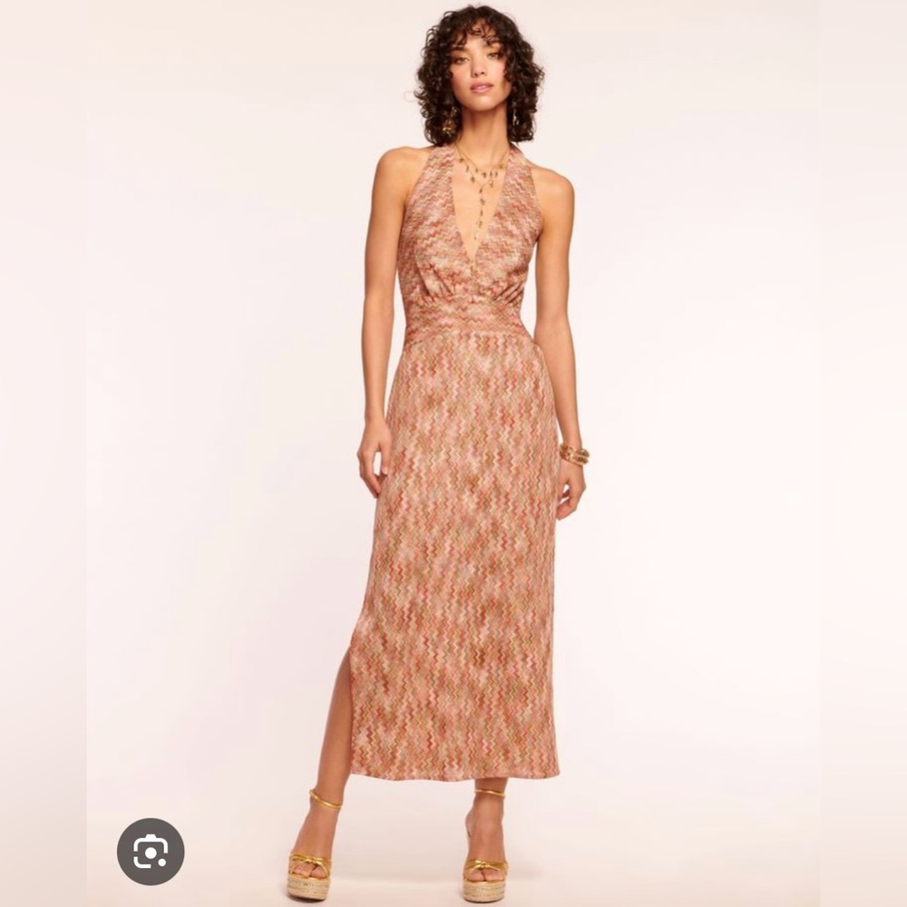 Ramy Brook Henrietta Halter Midi Dress